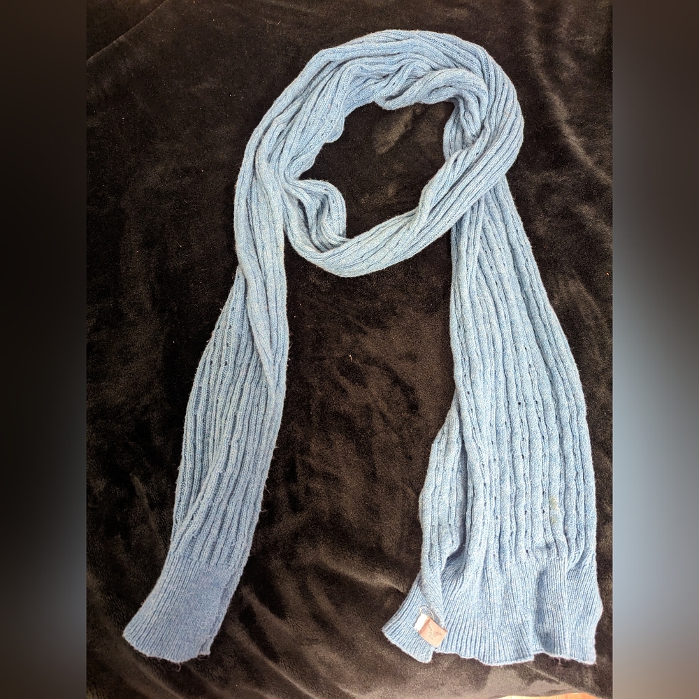 Blue scarf